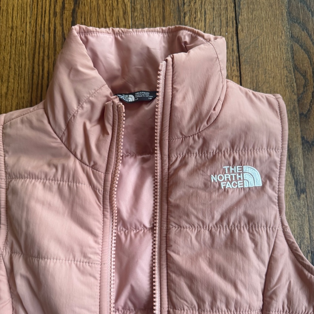 North Face Girl 7/8 Vest Dusty Pink